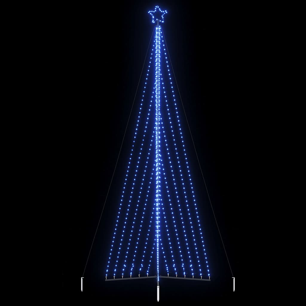 Vidaxl LED juletræ 789 LED'er 476 cm blå
