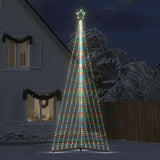 Vidaxl LED Christmas tree 789 LEDs Colorful 476 cm