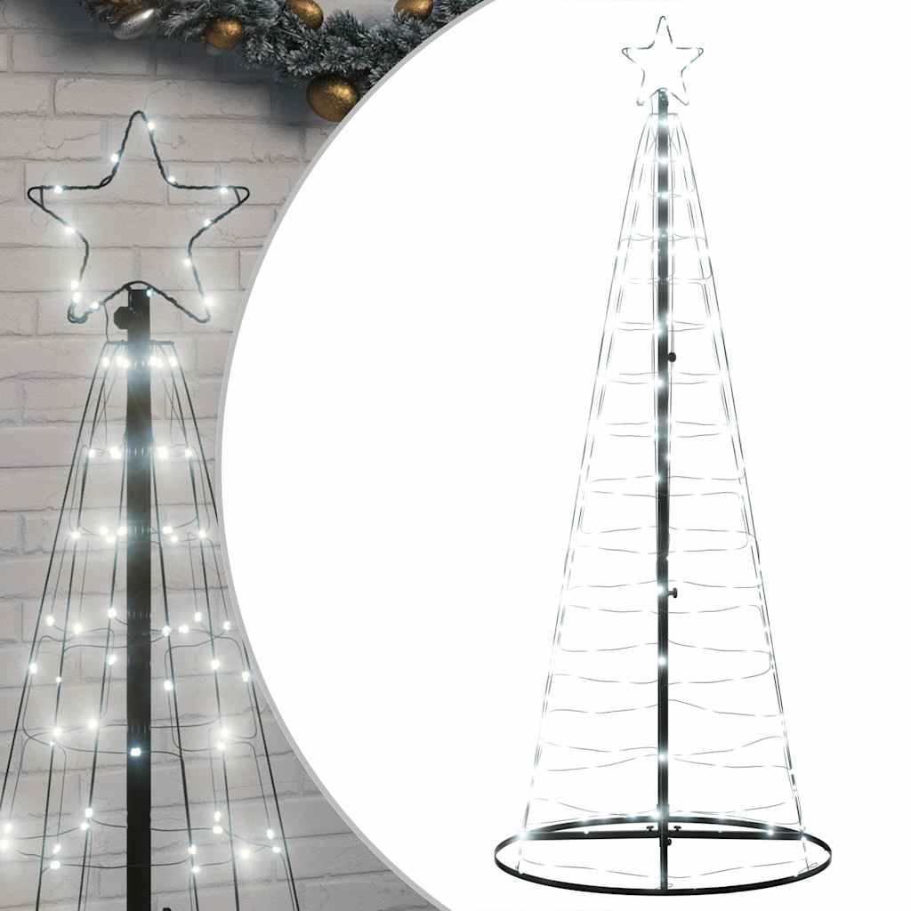 Vidaxl LED Tree di Natale 200 LED BIHE BIANCO 182 CM