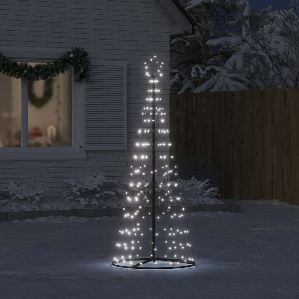 Vidaxl LED Tree di Natale 200 LED BIHE BIANCO 182 CM