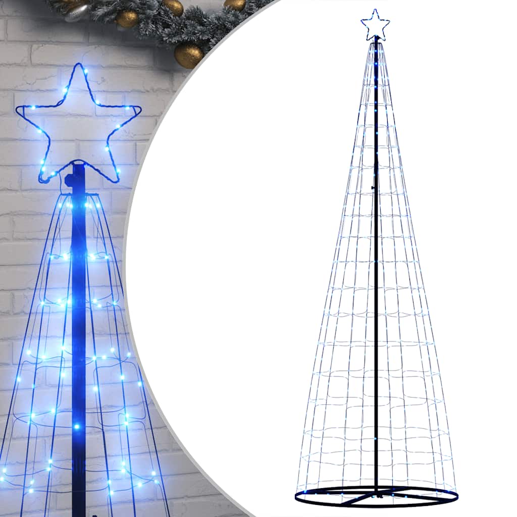 Vidaxl LED Christmas tree 550 LEDs 304 cm blue
