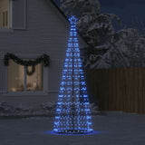 Vidaxl LED Christmas tree 550 LEDs 304 cm blue