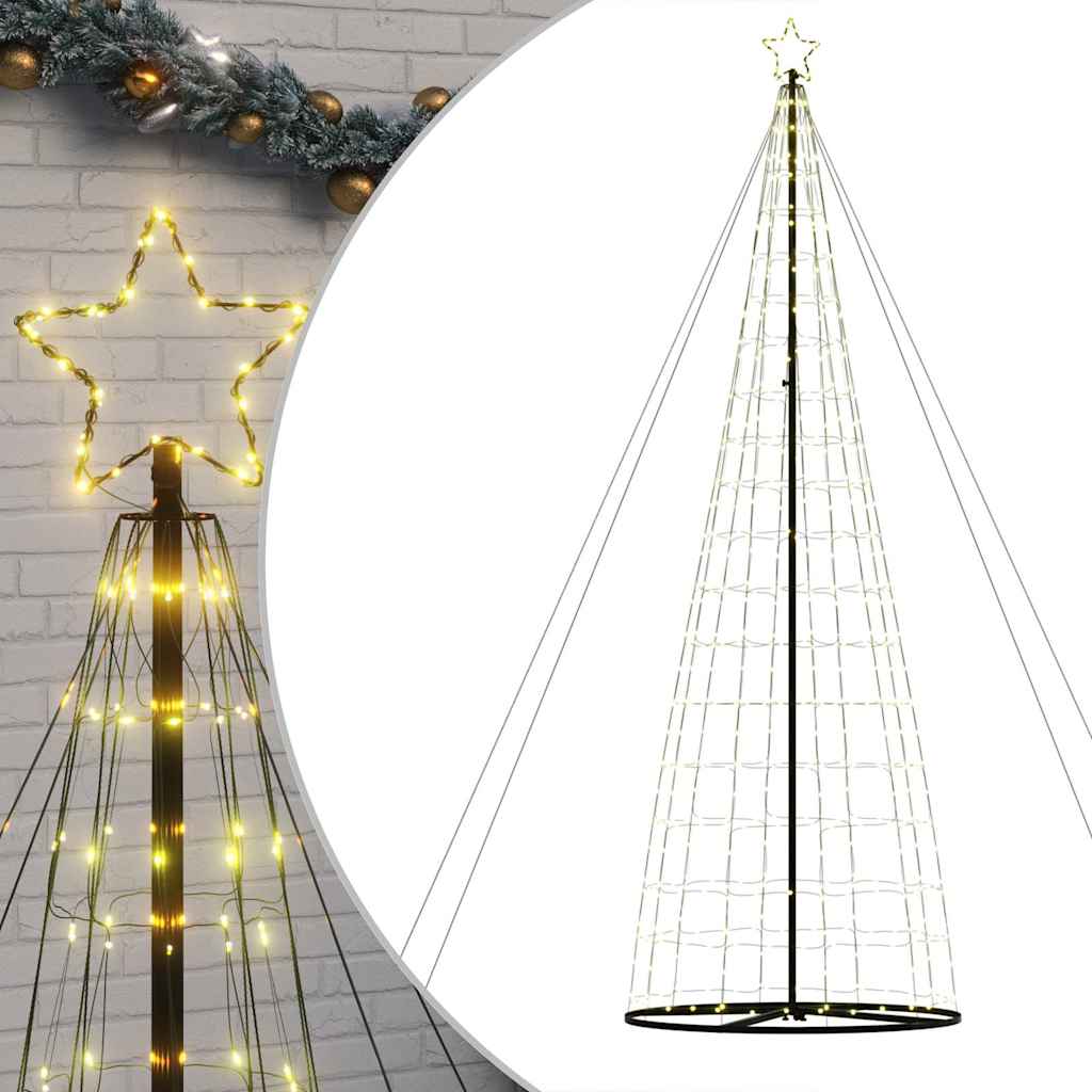 Vidaxl LED Christmas tree 1534 LEDs Warm White 503 cm