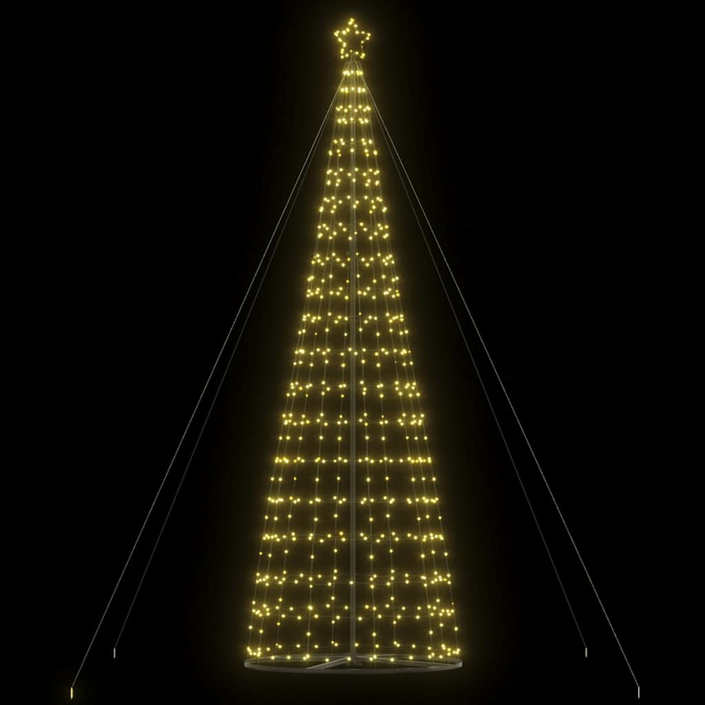 Vidaxl LED Christmas tree 1534 LEDs Warm White 503 cm