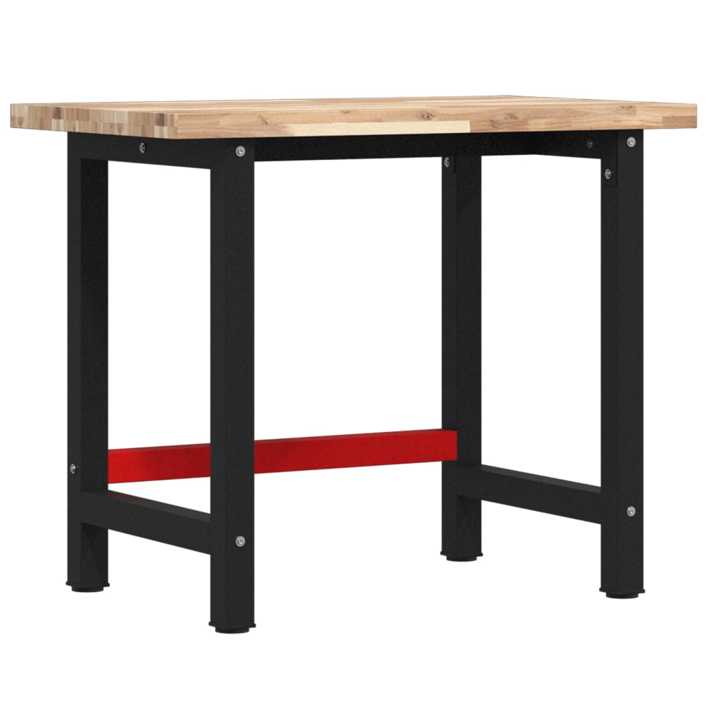 Vidaxl Workbench Rectangular 100x60x83 cm Solid Acaciahout