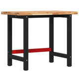 Vidaxl Workbench Rectangular 100x60x83 cm Solid Acaciahout