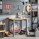 Vidaxl Workbench Rectangular 100x60x83 cm Solid Acaciahout