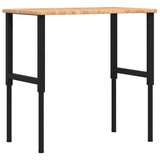 Vidaxl Workbench Rectangle 100x60x (71,5-98) cm en chêne brun clair