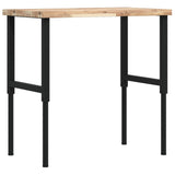 Vidaxl Workbench Rectangular 100x60x (73-99.5) Cm Solid Acaciahout