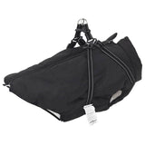 VidaXL dog coat with armor waterproof reflective black L68