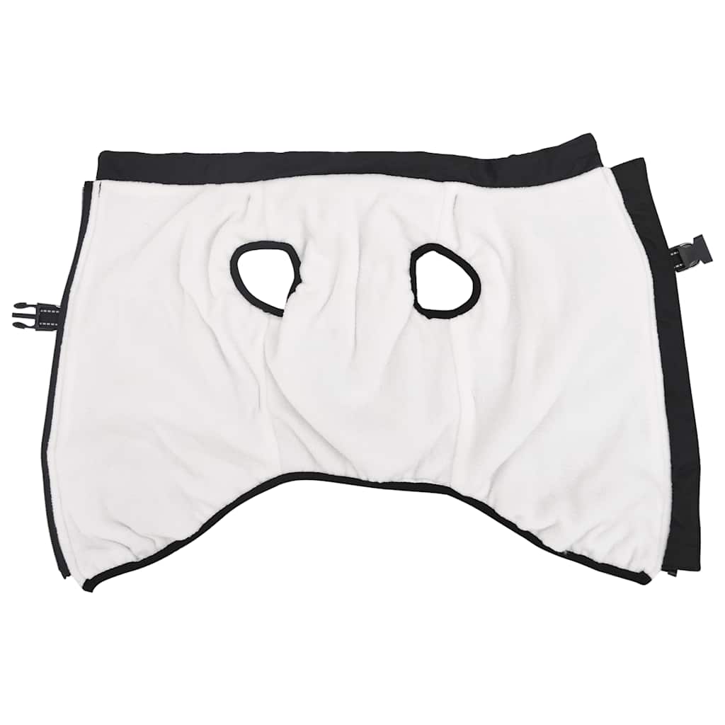 Vidaxl Dog Coat con armatura Black riflettente impermeabile L44
