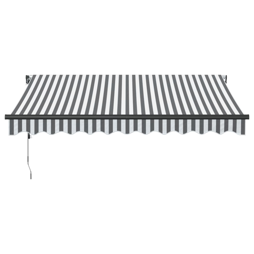 Vidaxl Luifel automatically extends 300x250 cm anthracite and white