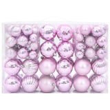 Vidaxl Christmas balls 100 st Ø3 4 6 cm pink