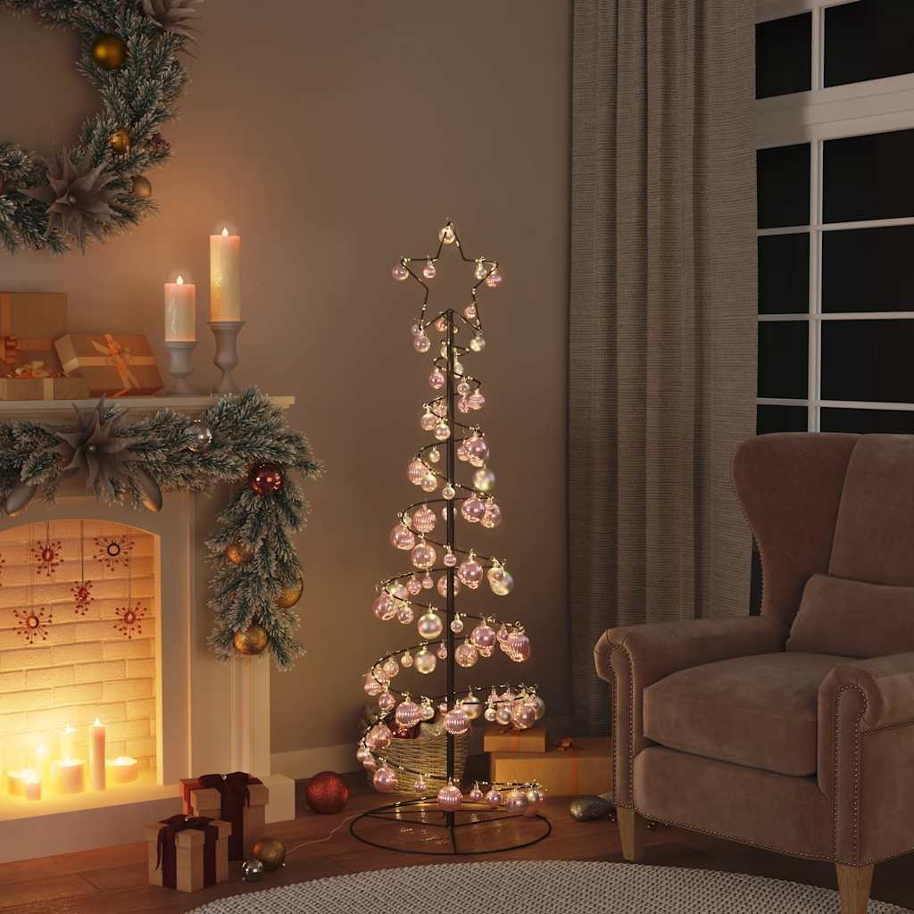 Vidaxl Christmas balls 100 st Ø3 4 6 cm pink