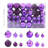 Vidaxl Christmas balls 100 sts Ø3 4 6 cm Lilac