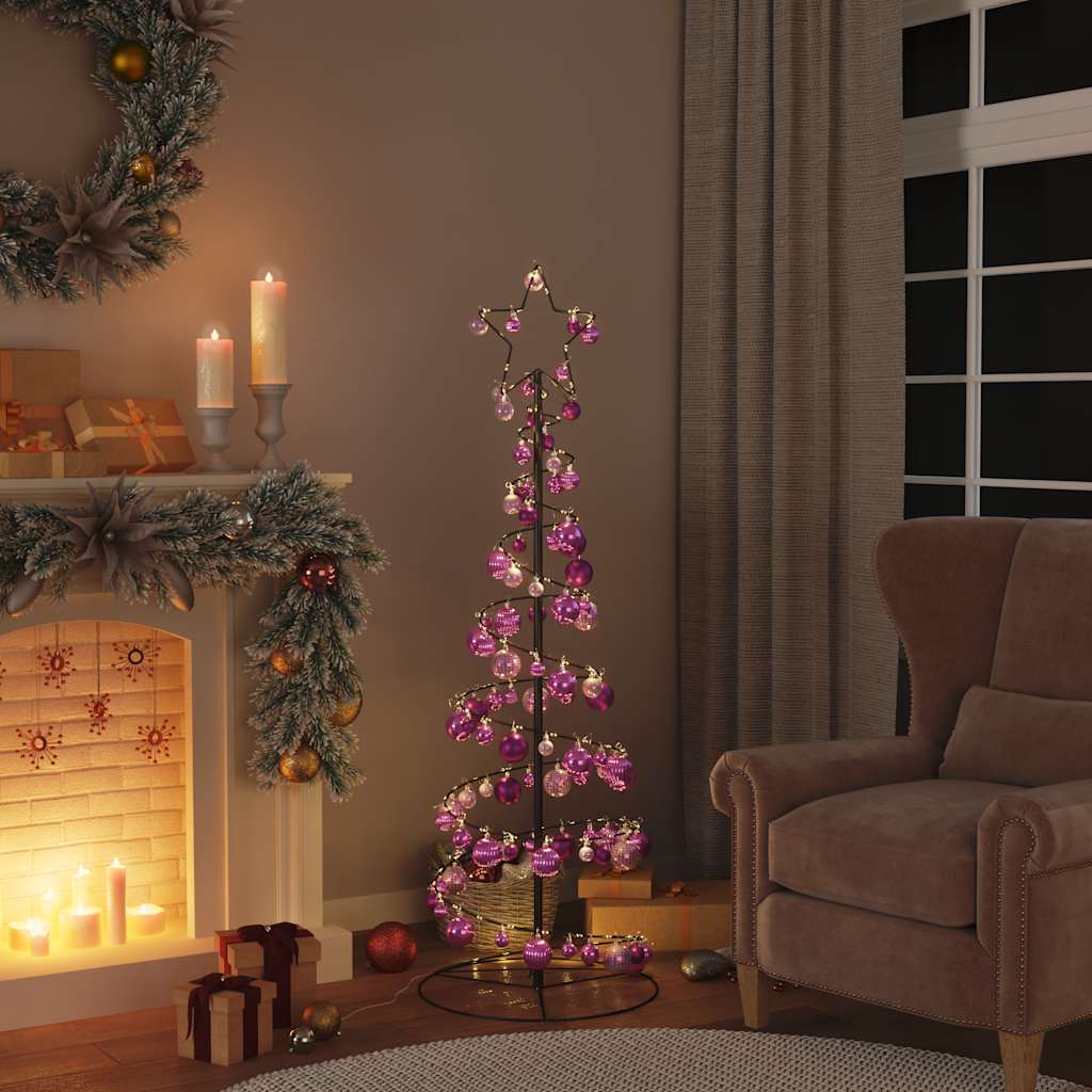 Vidaxl Christmas balls 100 sts Ø3 4 6 cm Lilac