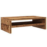 Vidaxl Monitor stojan 42x24x13 cm Zpracované dřevo staré dřevěné barvy