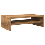 Vidaxl Monitor Stand 42x24x13 cm veraarbechte Holzaarbechten Oakfaarf