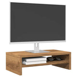 Vidaxl Monitor Stand 42x24x13 cm veraarbechte Holzaarbechten Oakfaarf