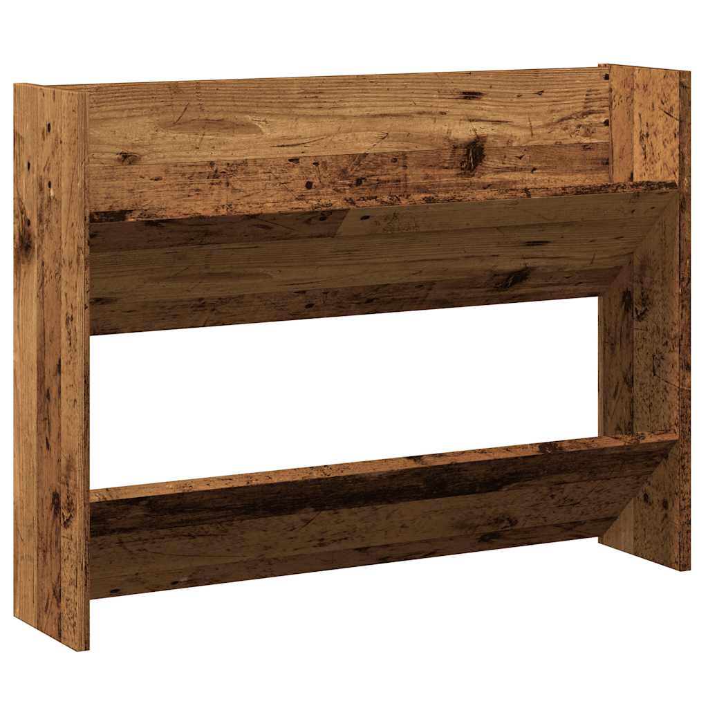 Vidaxl boty nástěnné boty 80x18x60 cm Vlastní dřevo Old Wood -