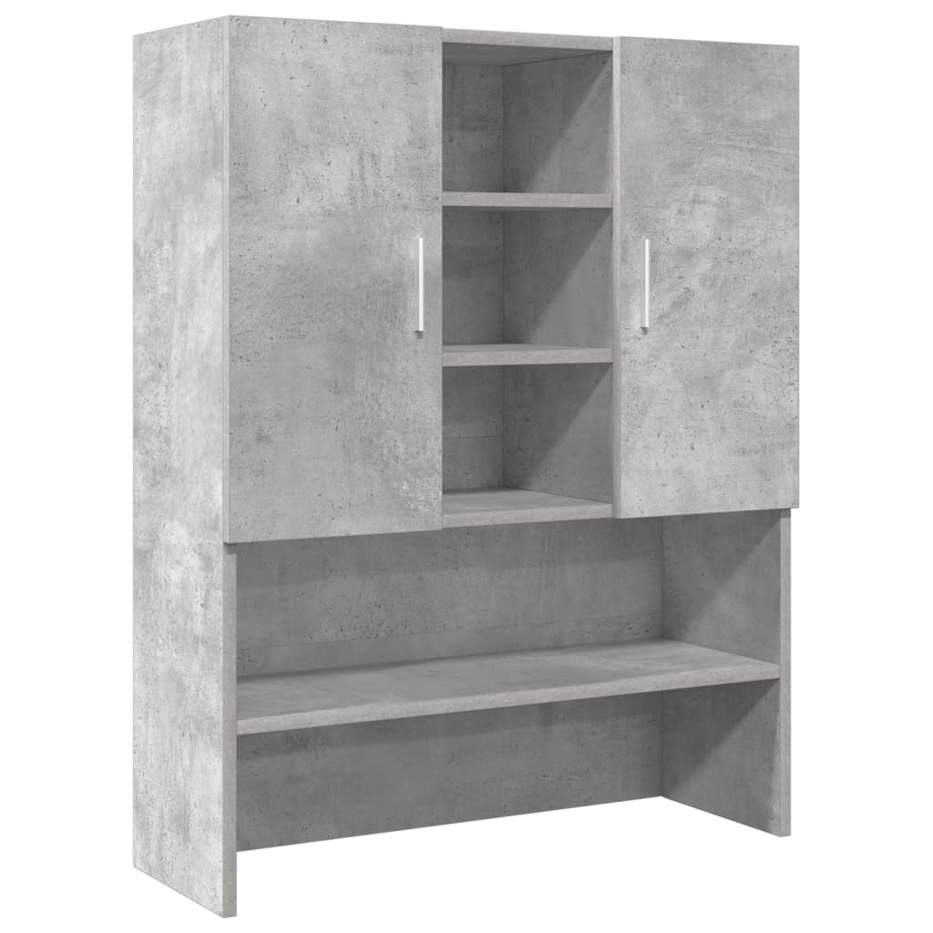 Vidaxl washing machine cupboard 70.5x25.5x90 cm concrete price