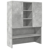 Vidaxl washing machine cupboard 70.5x25.5x90 cm concrete price