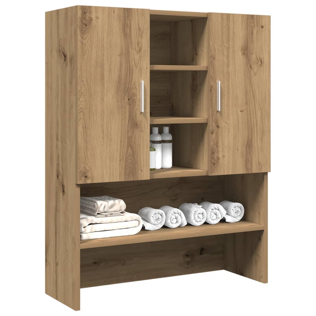 Vidaxl washing machine cabinet 70.5x25.5x90 cm Artisanal oak color