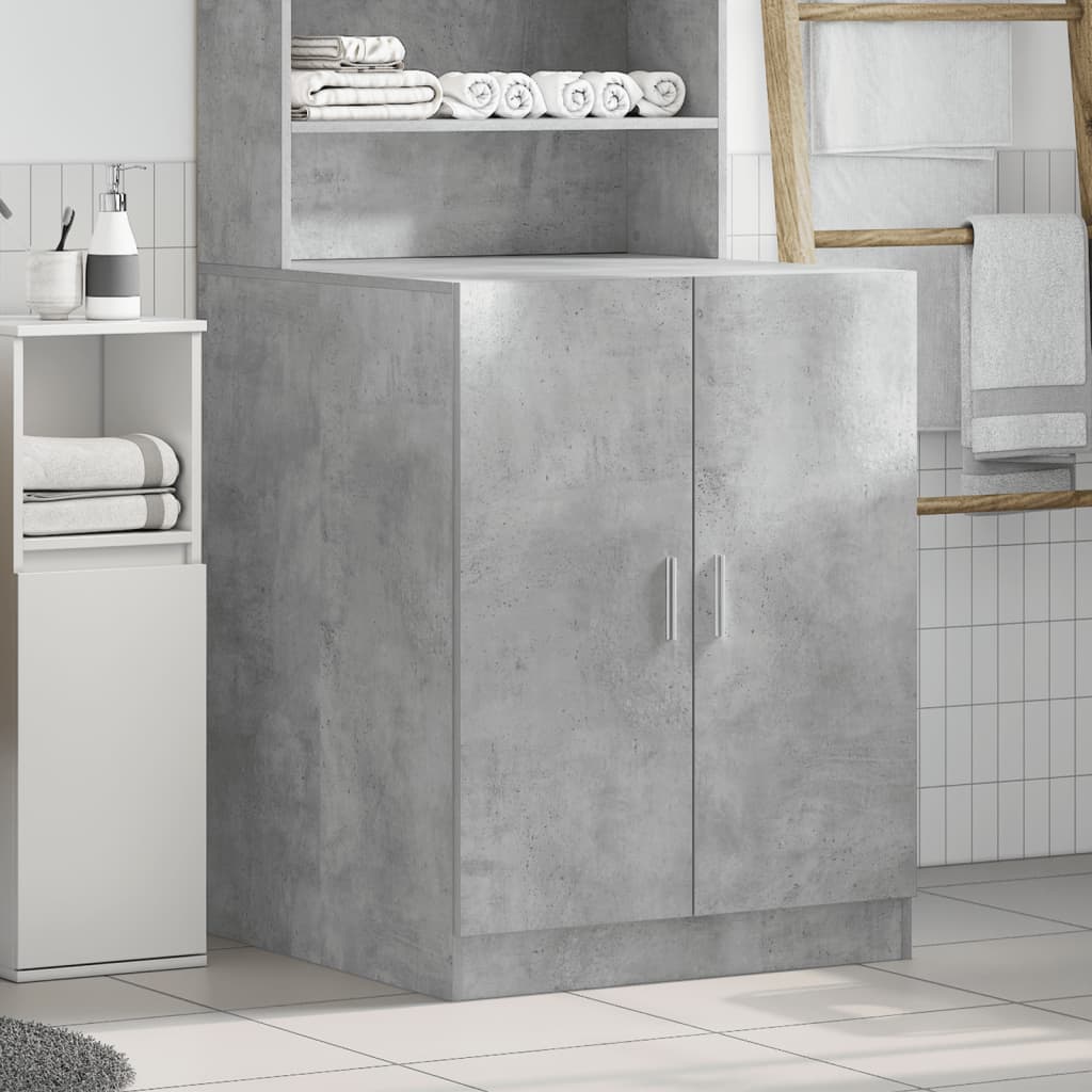 Vidaxl washing machine cupboard 70.5x71.5x91.5 cm concrete price