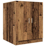 Vidaxl washing machine cupboard 70.5x71.5x91.5 cm old wood colored