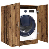 Vidaxl washing machine cupboard 70.5x71.5x91.5 cm old wood colored