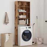 Vidaxl washing machine cupboard 64x24x190 cm old wood colored
