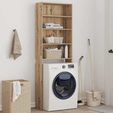 Vidaxl washing machine cabinet 64x24x190 cm Artisanal oak color