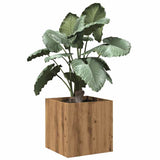 VIDAXL -Planungsbox 40x40x40 cm verarbeitete Holzhandwerker -Eichenfarbe