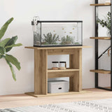 Vidaxx Aquarium Stand 80x35x60cm ausgemaachtem Holz, handwierklech Eichenfaarf