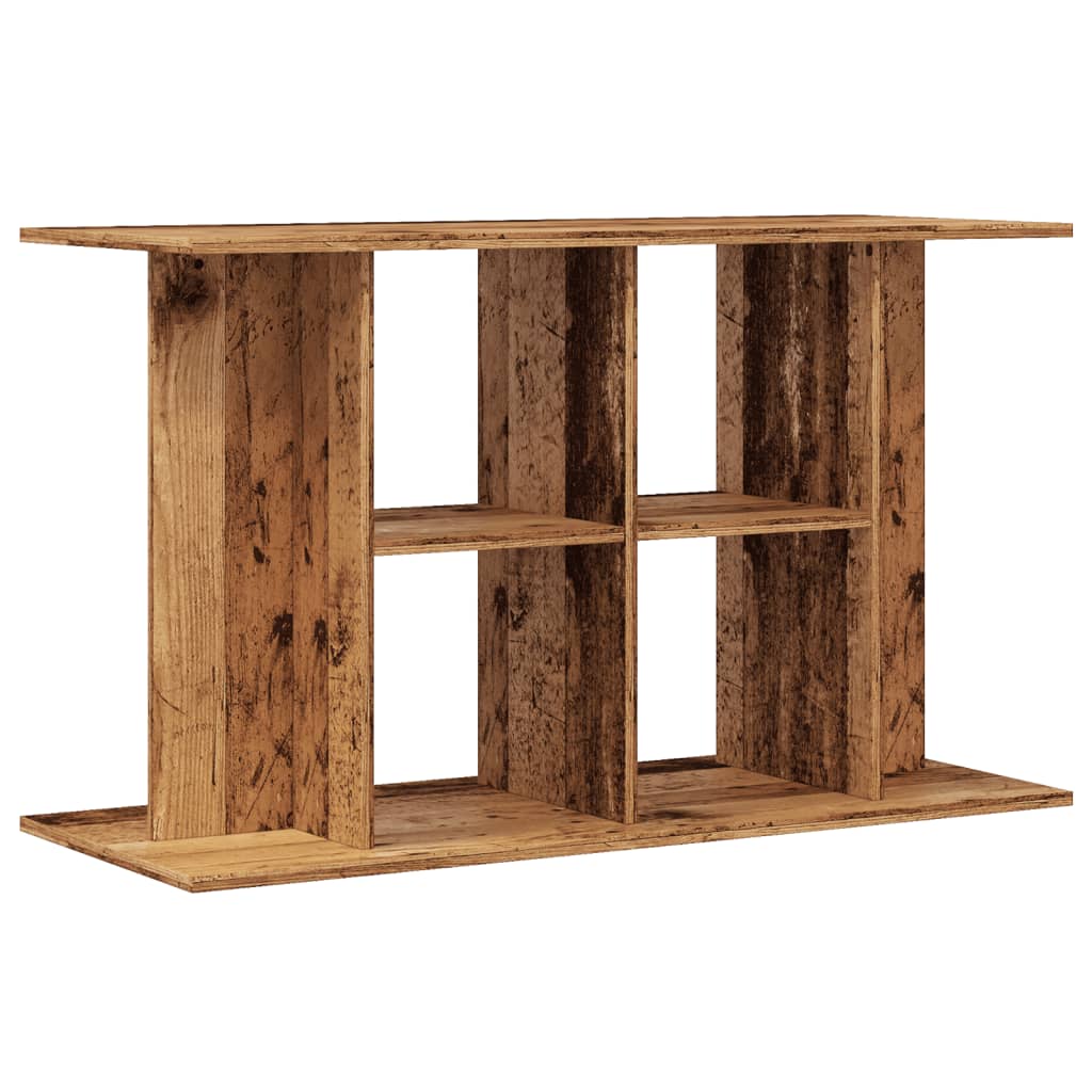 Vidaxl Aquarium Standard 100x40x60 cm Madera procesada de madera vieja