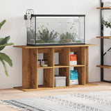 Vidaxl aquarium Standard 120x40x6 cm veraarbechte Holz Kënschtler Hak