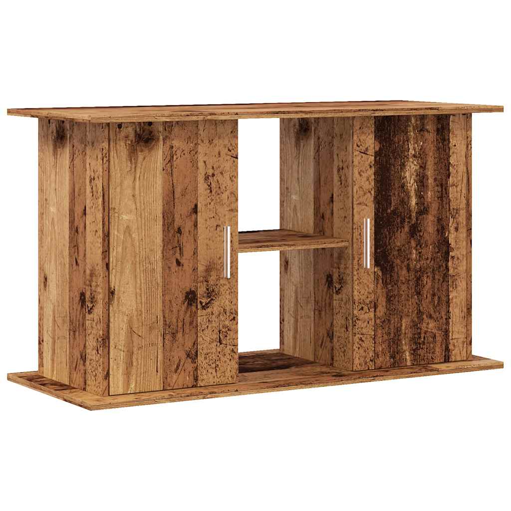 Vidaxl Aquarium Standard 101x41x58 cm Processed wood old wood colored