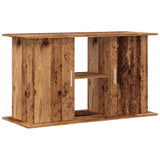 Vidaxl Aquarium Standard 101x41x58 cm Processed wood old wood colored