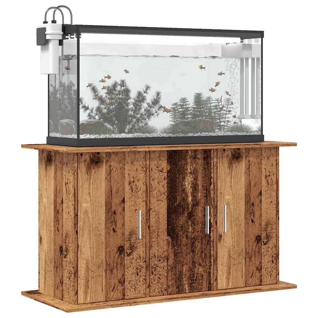 Vidaxl Aquarium Standard 101x41x58 CM verschafft Holz alen Holz faarweg