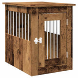 Vidaxl Hondenbench 45x62x59 cm de madera procesada de madera vieja