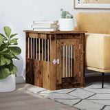Vidaxl Hondenbench 45x62x59 cm de madera procesada de madera vieja