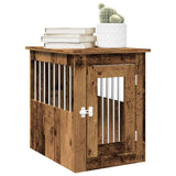 Vidaxl Hondenbench 45x62x59 cm de madera procesada de madera vieja