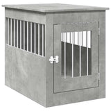 VidaXL Hondenbench 55 x 80 x 68 cm processed wood concrete price