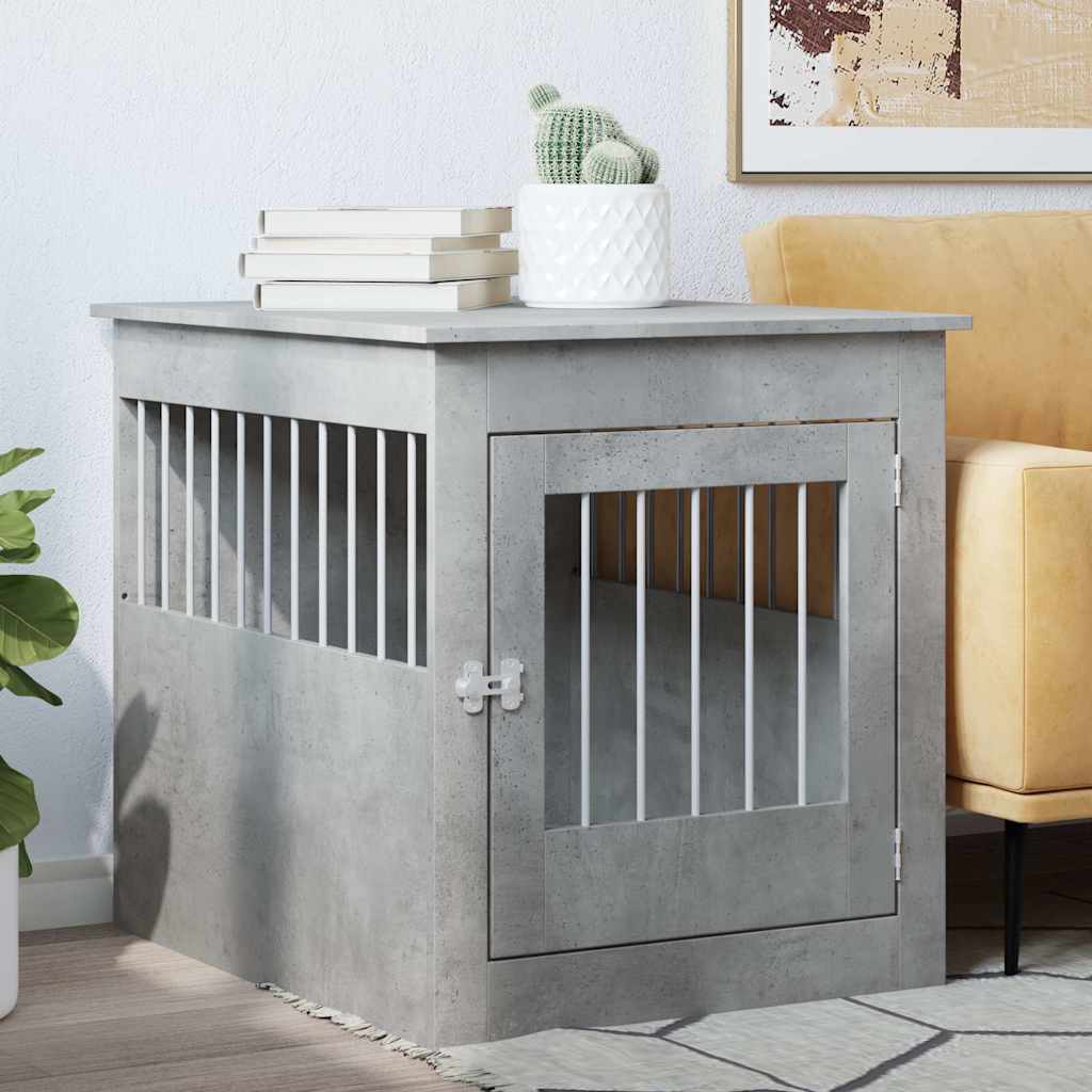 Vidaxl Hondenbench 64.5x80x71 cm Processed wood concrete price