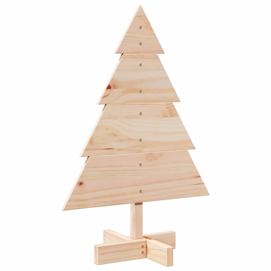Vidaxl Weihnachtsdekoration Weihnachtsbaum 70 cm Massivholz