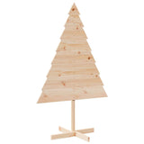 Vidaxl Chrëschtdeeg dekoréieren Chrëschtbeemchen 150 cm falt Holz