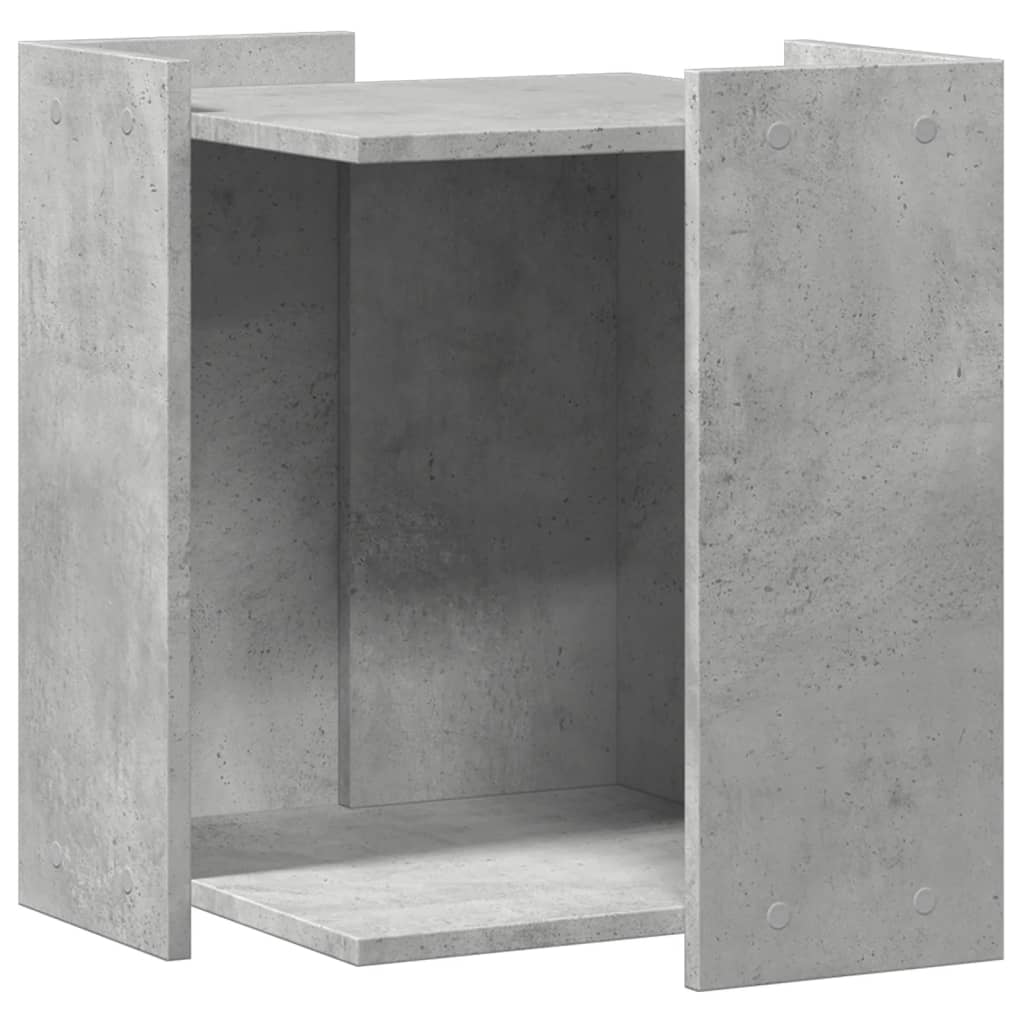 Vidaxl Cattenbakkast 42x42x51 CM veraarbechte Holz Vendongrijs