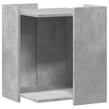 Vidaxl Cattenbakkast 42x42x51 CM veraarbechte Holz Vendongrijs