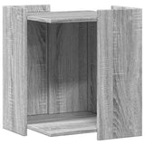Vidaxl Cattenbakkast 42x42x51 cm Processed Wood Gray Sonoma Oak color