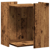 VidaXL Kattenbakkast 42x42x51 cm processed wood old wood colored